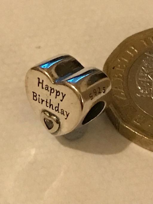 Buy & Sell Greater Manchester Stockport - Photos for Genuine 925 Silver Birthday Charm Pandora 