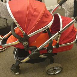 Icandy travel system pushchair and pram in good condition 