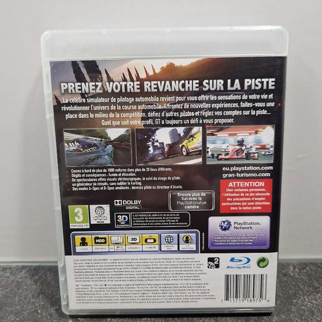 Gran Turismo 5 für PS 3 mit Originalunterschrift / Autogramm von Sebastian Vettel.

Bei dieser Anzeige handelt es sich um einen Privatverkauf. Keine Garantie, Gewährleistung und Rücknahme.