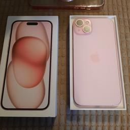 I PHONE 15 PLUS 256GB COMES BOXED WITH CASE AND LEAD IMMACULATE CONDITION CAN BE AEEN WORKING OPEN TO ALL NETWORKS ONLY A COUPLE OF MONTHS OLD .