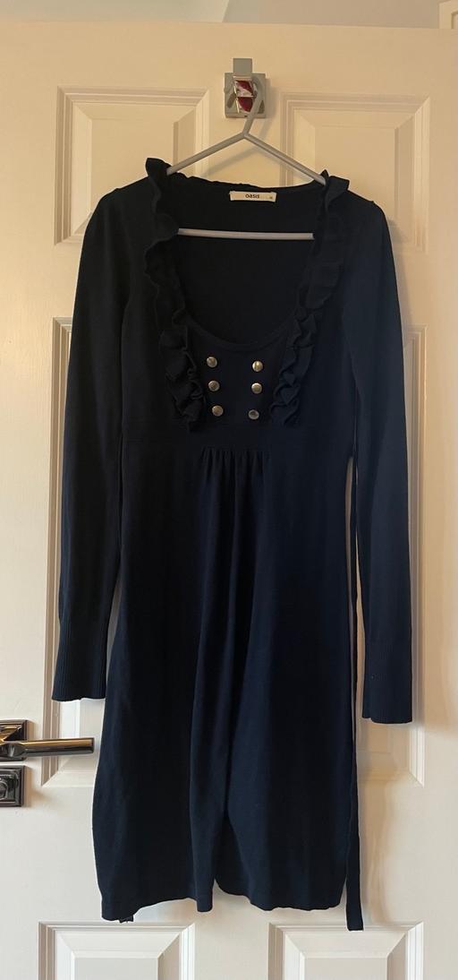 Buy & Sell Surrey Epsom and Ewell - Photos for Navy Oasis military style dress