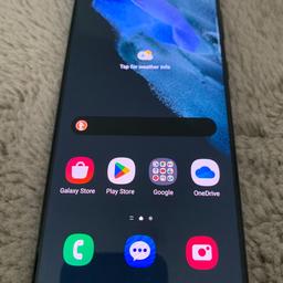 Samsung S21+ Plus 5G
Unlocked Black
Charging cable included

Fully working and in like new condition, screen and case are in perfect condition. 

Cash/paypal/bank transfer on collection
Serious offers considered.
Meetup at Stockwell/Oval/Vauxhall station for our safety.
