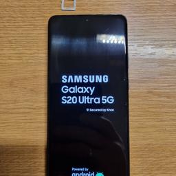 Verkauft wird ein Samsung Galaxy S20 Ultra 5G
Wmwie auf dem Foto ersichtlich

Funktioniert einwandfrei

Bildschirm ein paar Kratzer stören aber nicht.

Selbstabholung ab sofort möglich
Bei Versand übernimmt der Käufer die Kosten

Bei fragen einfach melden

Dies ist ein Privatverkauf, womit keine Rücknahme oder Umtausch gewährt werden kann.