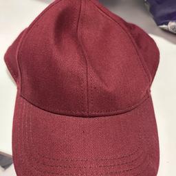 Burgundy cap. Hardly used