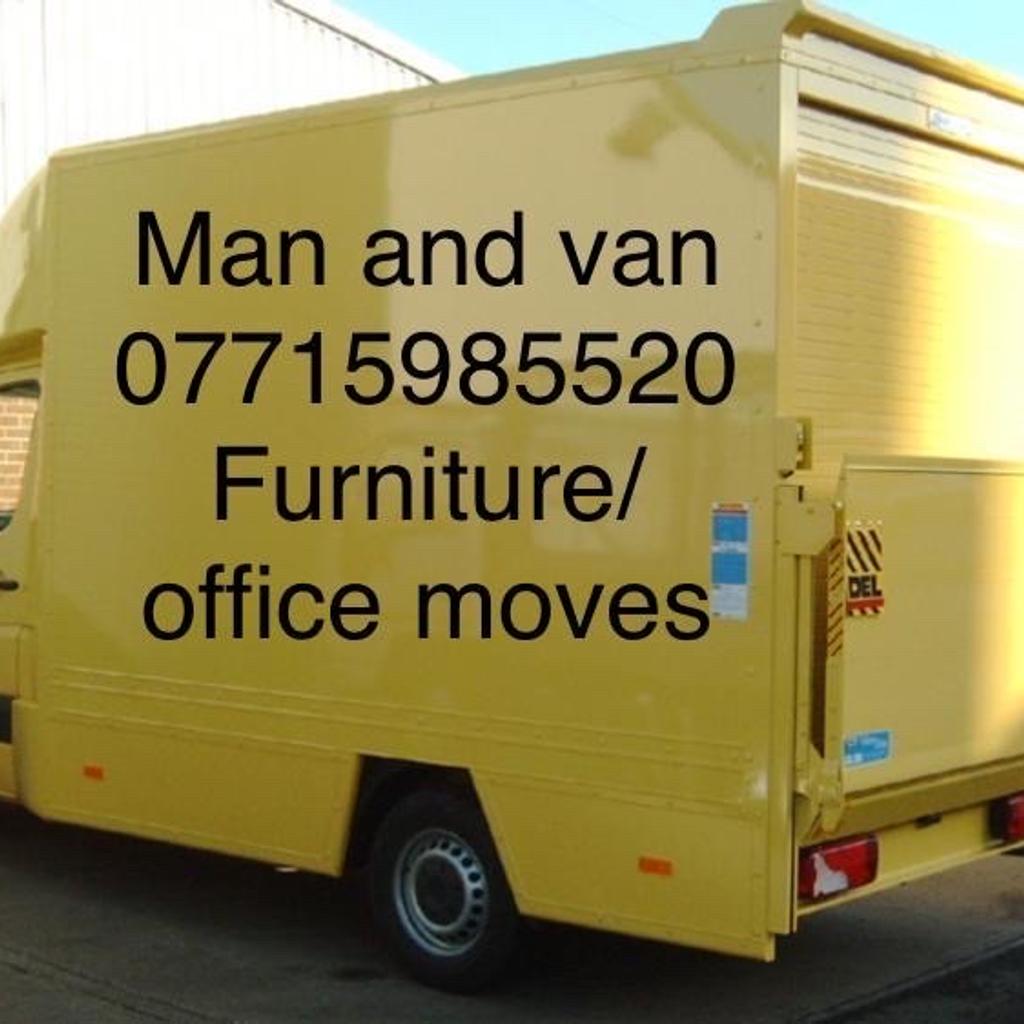 Man Van hire delivery removal house move in WV2 Wolverhampton for £50.
