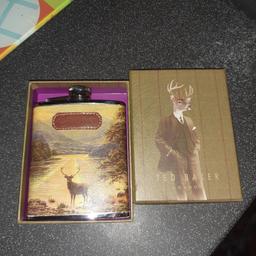 Ted Baker hip flask. New in box