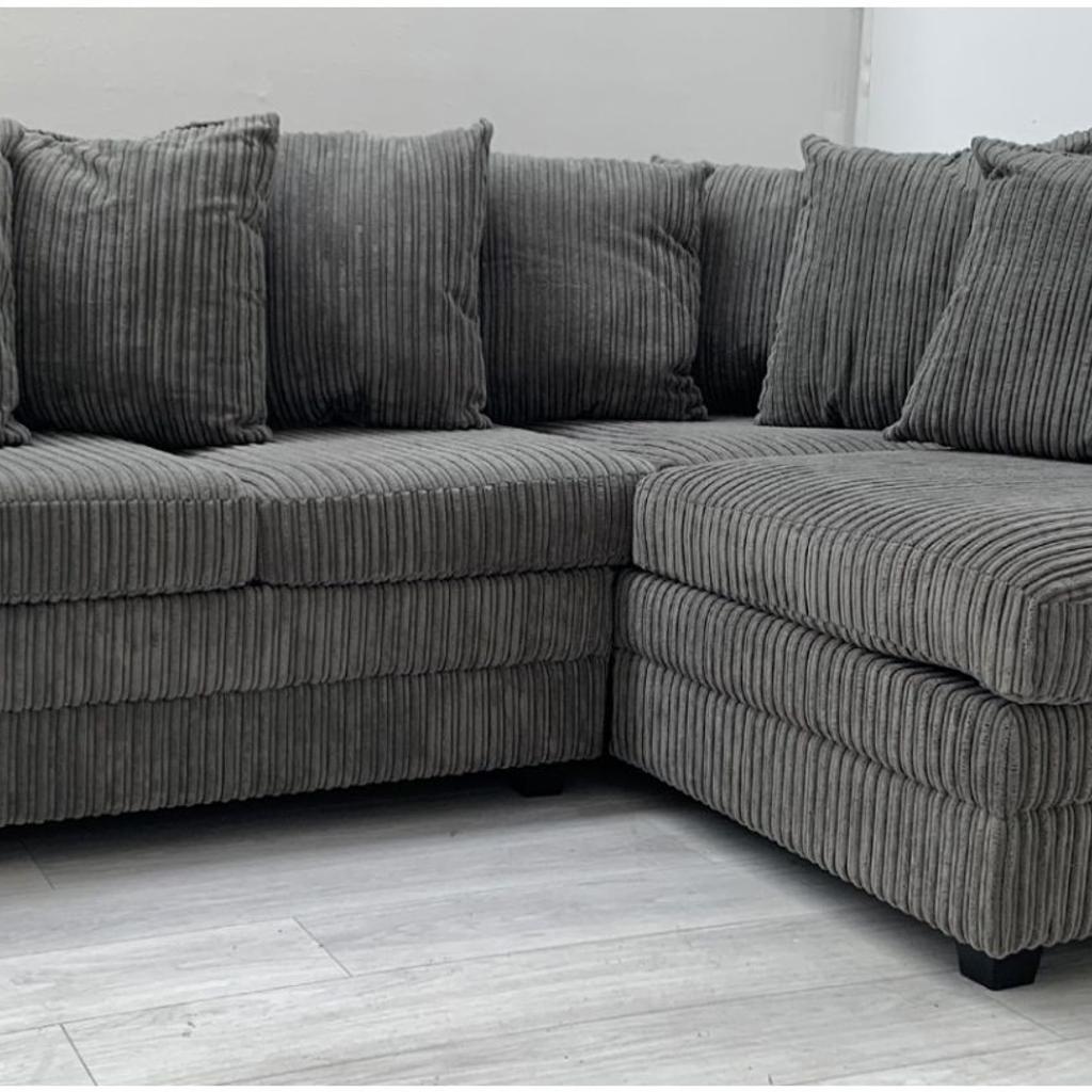 ✅ Available in Black, Grey, Coffee or Chocolate
✅ Memory Foam Seating Cushions
✅ Upholstered in Soft Corduroy Material
✅ Fast Delivery

🏷 Corner - £399 Available left or Right hand
🏷 3 & 2 Seater Set - £499

Dimensions:
Height - 80cm
Width - 212cm x 164cm
Depth of arm - 87cm

🚚🚚 Delivery available