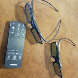 Samsung TV Fernbedienung und 2 St. 3D Brillen (ein Bügel defekt).
Zustand lt. Fotos.
Privatverkauf - Umtausch und Gewährleistung ausgeschlossen. 

Abholung in Schwendau oder Jenbach möglich.