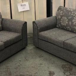 PARIS  GREY 3+3 SOFAS WITH FLOWER PATTERN

FULL BACK WITH FOAM CUSHIONS
3 SEATER MEASUREMENTS:
LENGTH - 190cm
WIDTH - 89cm
HEIGHT - 90cm

£600.00

B&W BEDS 

Unit 1-2 Parkgate court 
The gateway industrial estate
Parkgate 
Rotherham
S62 6JL 
01709 208200
Website - bwbeds.co.uk 
Facebook - B&W BEDS parkgate Rotherham

Free delivery to anywhere in South Yorkshire Chesterfield and Worksop on orders over £100
Same day delivery available on stock items when ordered before 1pm (excludes sundays)

Shop opening hours - Monday - Friday 10-6PM  Saturday 10-5PM Sunday 11-3pm