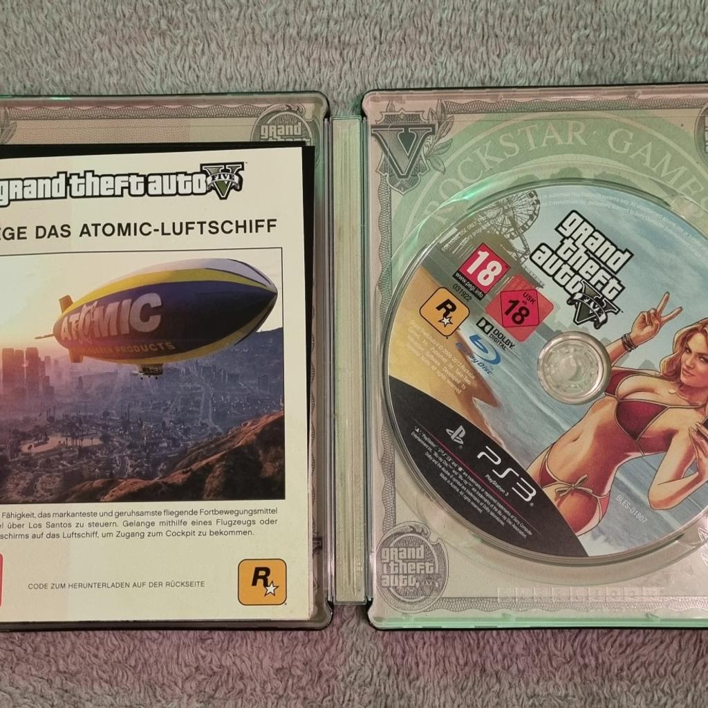 Grand Theft Auto V (GTAS) > Steelbook Edition.
