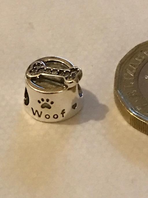 Buy & Sell Greater Manchester Stockport - Photos for Genuine 925 Silver Dog Bowl Charm Pandora 