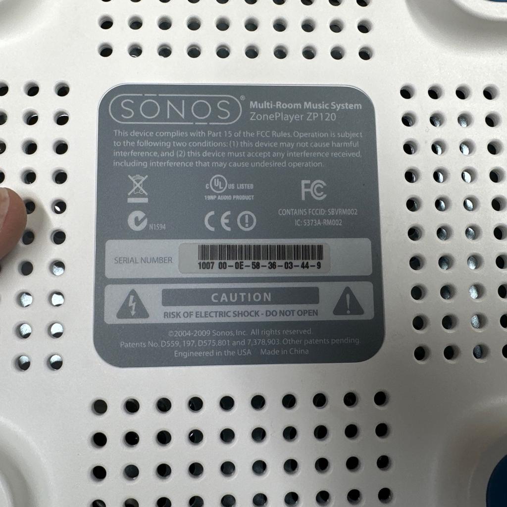Sonos Connect AMP wegen Neuanschaffung abzugeben