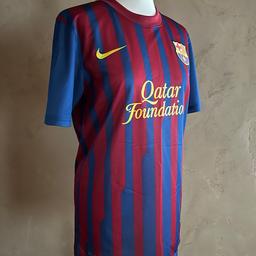 Original Nike FC Barcelona Trikot Shirt, Unicef, Qatar Foundation, DRI-FIT Gr. S neuwertig!
Privatverkauf ohne Gewährleistung 
Tierfreier Nichtraucherhaushalt 
Versandkosten zuzüglich 

#trikot #barcelona #nikevintage #unicef #qatarfoundation #nike #fcbarcelona #fcb