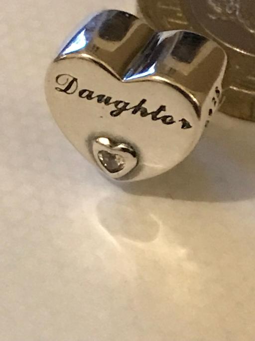 Buy & Sell Greater Manchester Stockport - Photos for Genuine 925 Silver Daughter Charm Pandora 