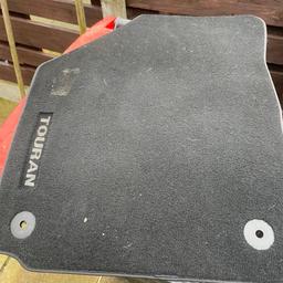 Genuine vw touran carpet mats fits 2010/2016 touran also have other touran stuff for sale