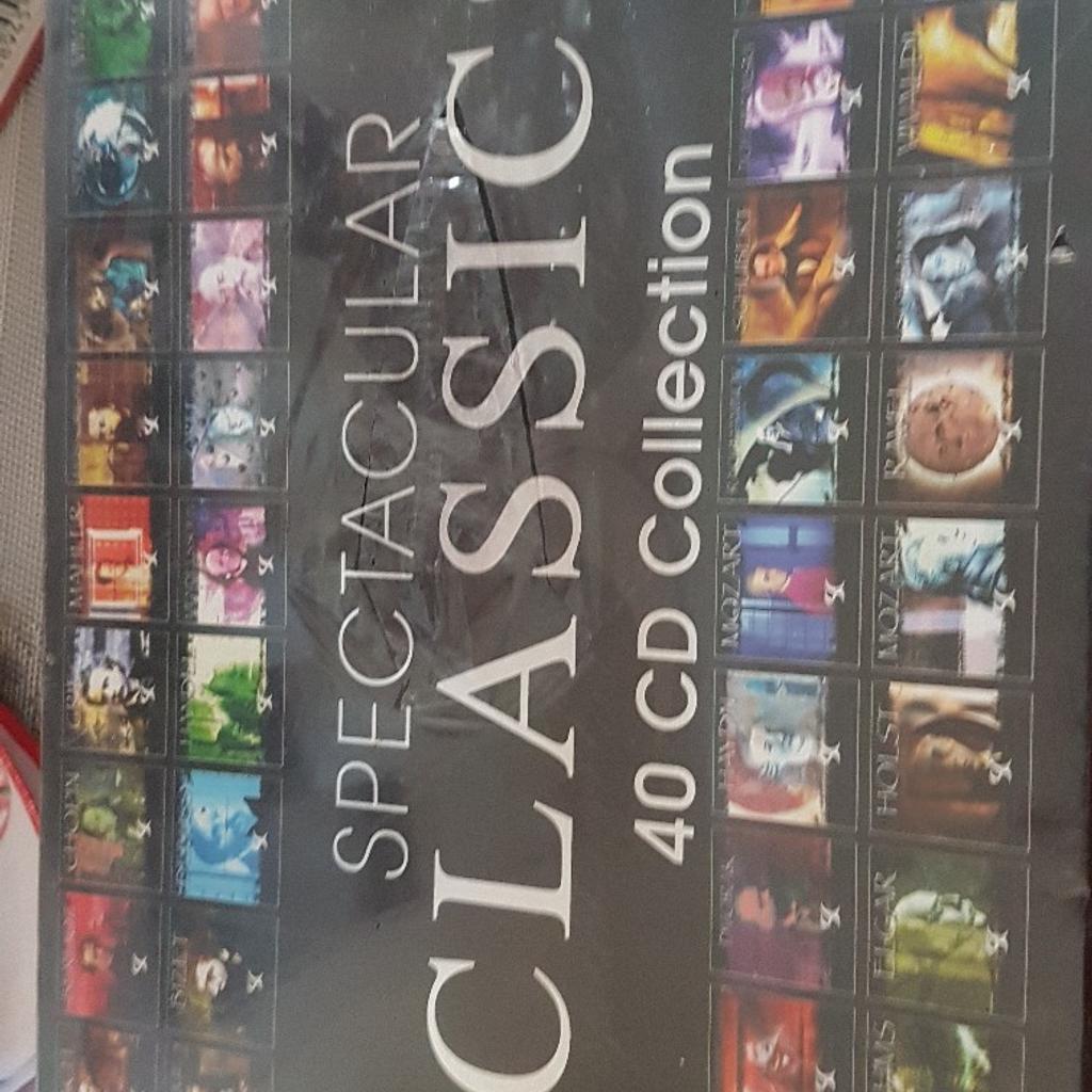 Brand new Spectacular Classics 40 CD collection.