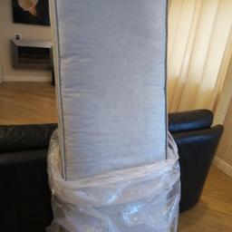 6ft x 2ft Mattress
Brand New never been used
Suitable for Bunk Bed, Caravan bed NOTE 2 foot wide.
Colour is Light Blue/Grey
Stored at Barmouth at present but can be picked up near Wrexham