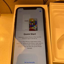 iPhone XR 64gb
Black
Very good condition, not a mark on the screen
Good battery life
Very slight nick in the outer side of the camera lenses, does not affect performance at all