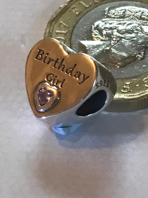 Buy & Sell Greater Manchester Stockport - Photos for Genuine 925 Silver Birthday Charm Pandora