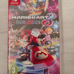 Mario Kart 8 Deluxe for the Nintendo Switch.

In immaculate condition. Well looked after and plays perfectly.