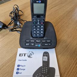 Bt1500 cordless phone with answering machine.