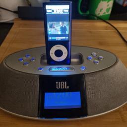 JBL on time 200P Radiowecker und Apple iPod Dockingstation.
Funktioniert, wird aber nicht gebraucht.
Wird verkauft wie auf dem Bild zu sehen.

Privatverkauf unter Ausschluss von Garantie, Gewährleistung und Rücknahme