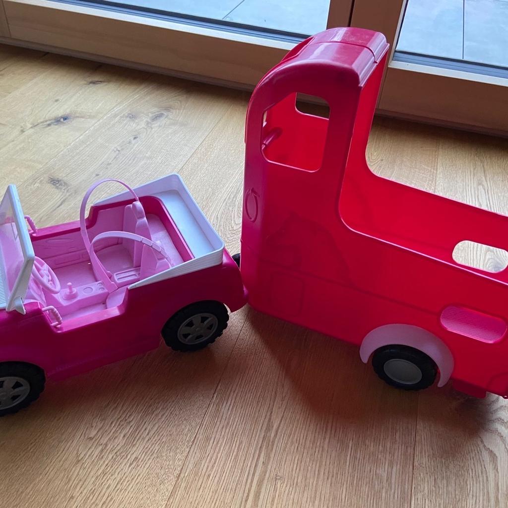 Barbie Auto mit Pferdeanhänger in 6773 Gemeinde Vandans für 10,00 € zum