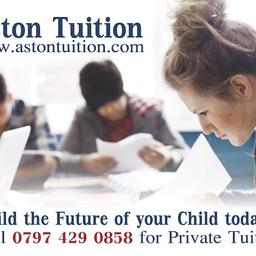 Private Tuition in Aston (Lichfield rd), near Star City. Small groups. Grammar school educated tutor (with first class honours engineering degree) with over 10 years of experience. Free Assessment available - perfect opportunity to find out how your child is doing.