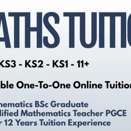 I deliver high quality, professional, well structured maths tutoring lessons to students of all ages and abilities in the comfort of their own home. I am an expert in my field, qualified and experienced at working with students to increase confidence, awareness & knowledge, before ultimately helping them reach their goals in formal exams. As a Qualified Mathematics teacher I have access to many teacher resources to help guide students through mathematics.