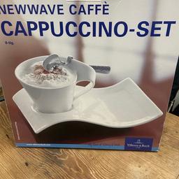 New wave caffee set of 4 set pieces =8 items. Beautiful set. Would make a lovely gift. I’m afraid I don’t need it. Retail up to £200.00.