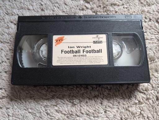 Buy & Sell Caerphilly - Wales Ochrwyth - Caerphilly - Photos for Ian Wright football football vhs