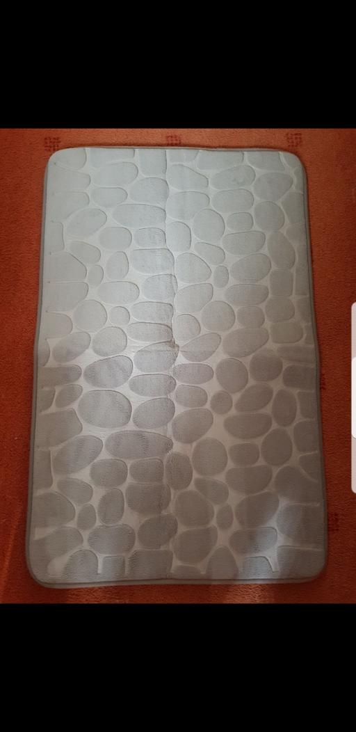 Buy & Sell Lancashire Blackpool - Photos for Grey cobblestone bath mat (L) NEW