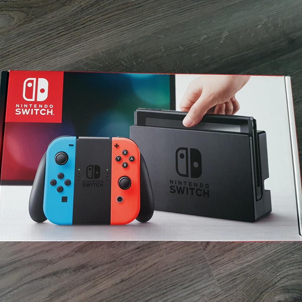[COLLECTION ONLY]

As I recently bought a Switch OLED, I figured I'd try to find a new home for this one.

This is what you get:
• Original box and manual.
• The main console.
• Two Joy-Cons (Red & Blue).
• An HDMI and charging cable.
• Docking Station
• Joy-Con Comfort Grip.
• Two Joy-Con straps.

If you are after some games, please check my profile as I sell a few separately.