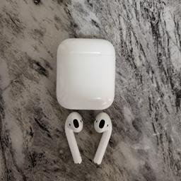 Apple airpods 2nd generation for sale working perfectly excellent condition included charger pick up only cash only