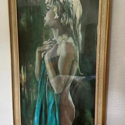 “Aurora”by Betty Raphael mid century painting print framed.
In very good condition for its age - a beautiful piece of art.
Width 410mm (16 1/4 inch ) x height 755mm ( 29 3/4 inch )
1960s style now very hot and desirable - similar to Louis Shabner, Vladimir Tretchikoff, J H Lynch.
Cash on collection only.