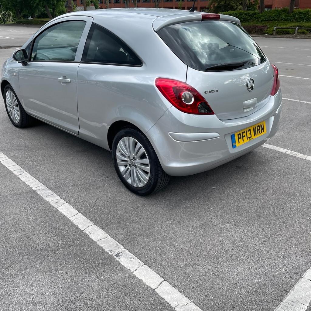 2013 Vauxhall Corsa
1 owner from new
Very low mileage
New battery
MOT until August 2024
Clean and tidy