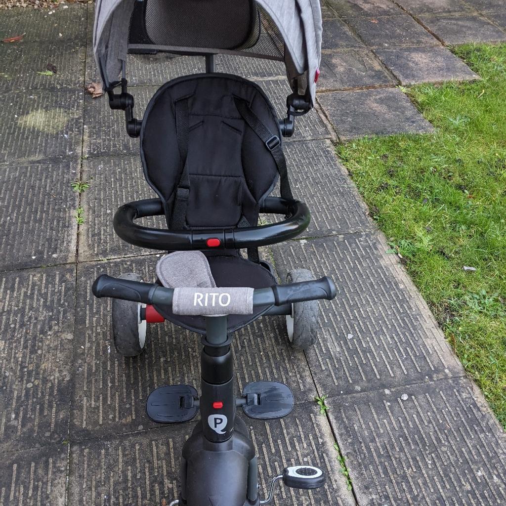Children's trike in excellent condition. Used only a few times, no signs of wear and tear fabric is clean and blemish free. Collection only from Birmingham B36 area. Asking price £70 ONO.