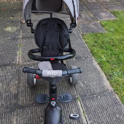 Children's trike in excellent condition. Used only a few times, no signs of wear and tear fabric is clean and blemish free. Collection only from Birmingham B36 area. Asking price £70 ONO.