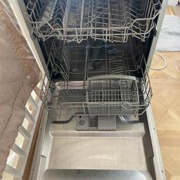 Full size silver kenwood dishwasher