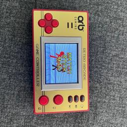 Pre-loaded with 150 x built-in fun & challenging 80s-style 8-bit handheld pocket games for hours of entertainment. includes a large variety of games such as Action, Strategy, Puzzle, Platformers & more. Message for more information :) £20 RRP so 60% off right now !