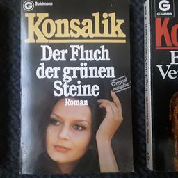 Taschenbuch Heinz G Konsalik "Der Fluch der grünen Steine", Roman, gebraucht, Goldmann Verlag, Abholung oder zzgl. Versand