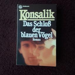 Taschenbuch Heinz G Konsalik "Das Schloss der blauen Vögel", Roman, gebraucht, Goldmann Verlag, von privat, Abholung oder zzgl. Versand (Büchersendung)