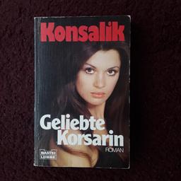 Taschenbuch Heinz G Konsalik "Geliebte Korsarin ", Roman, gebraucht, Bastei Lubbe Verlag, von privat, Abholung oder zzgl. Versand