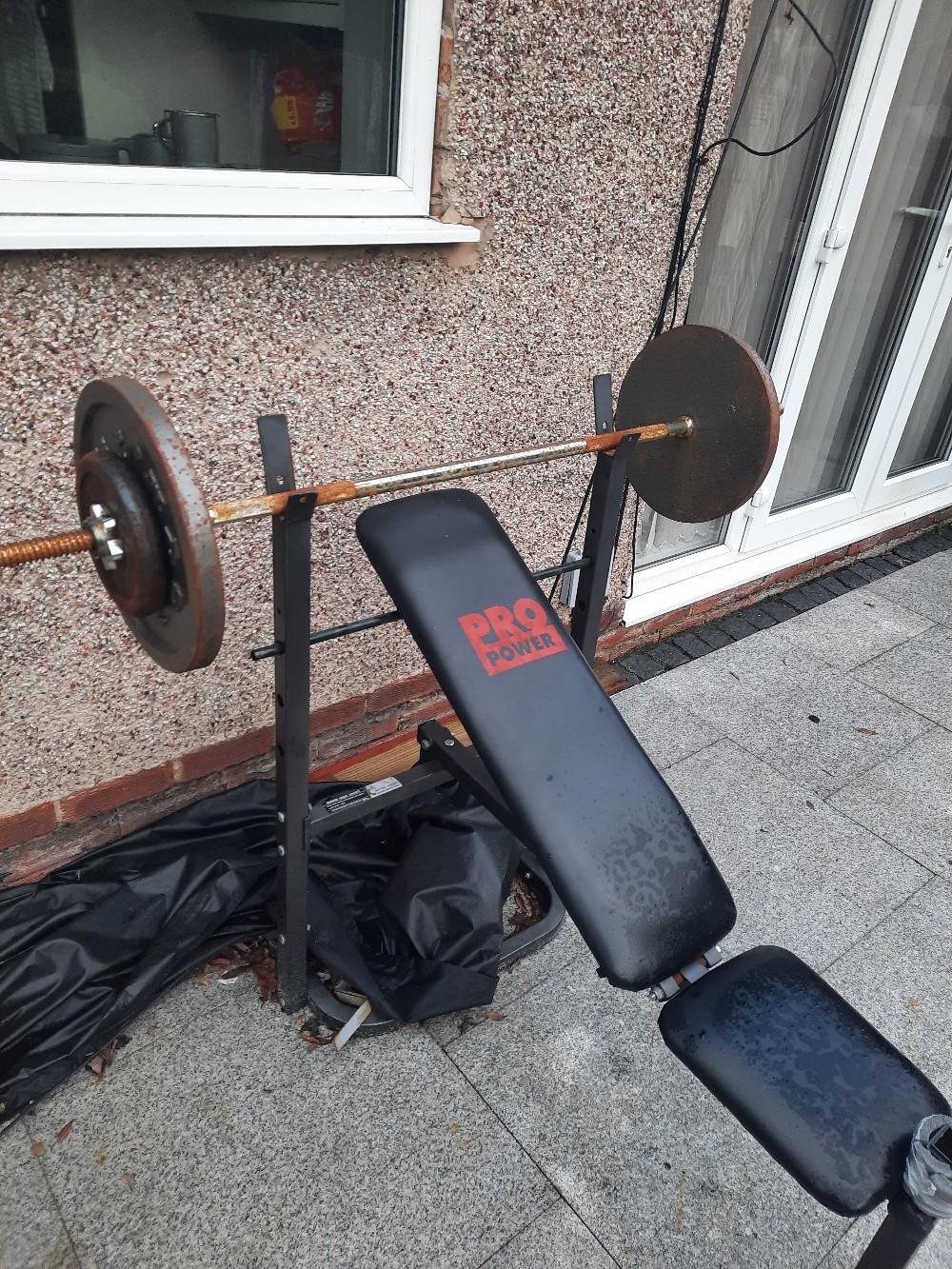 Weight Bench for Sale Fitness Gym in Shpock