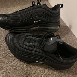 Nike 97 black in colour with the reflective trim as seen in photo, only worn once like new size 6
**COLLECTION ONLY**