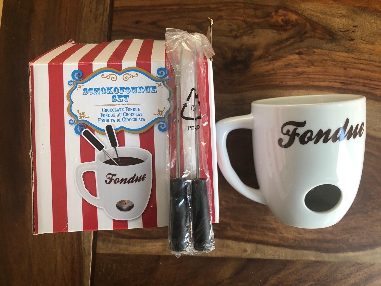 Schoko Fondue Set für 2 Personen in 6352 Ellmau for €8.00 for sale | Shpock