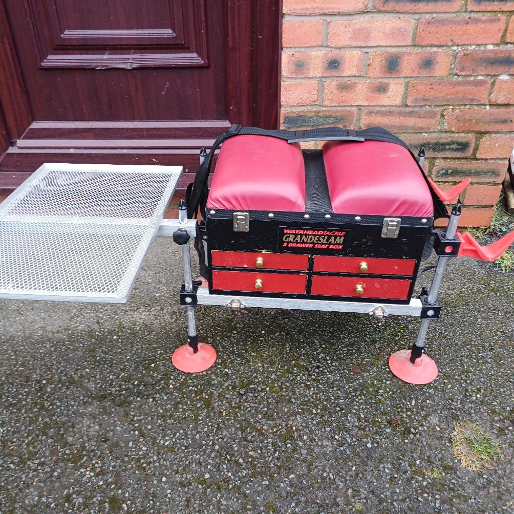 Fishing seat box VGC £25 in BB3 Darwen for £25.00 for sale