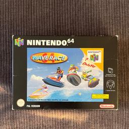 Biete hier zum Verkauf an!

️ siehe Bilder

Wave Race Nintendo 64 OVP, CIB

Versand möglich gegen Aufpreis!

️Keine Garantie und Rücknahme