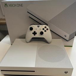 Zum Verkauf steht eine Xbox One S 500GB mit allen Kabel sowie einem Controller.

Abholung bevorzugt, Versand gegen Aufpreis möglich.

Paypal und Banküberweisung als Zahlungsart vorhanden.