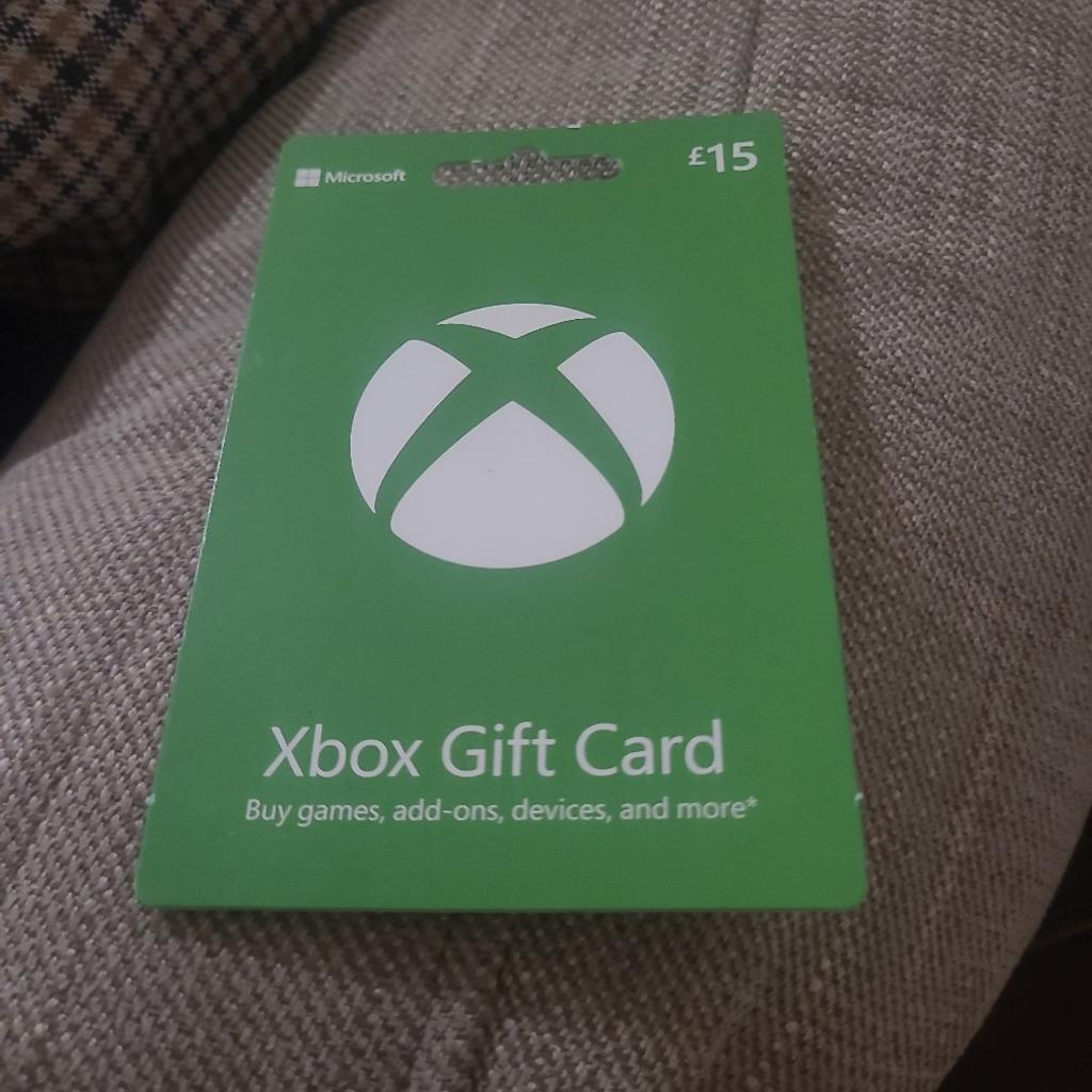 Shpock xbox hot sale gift card